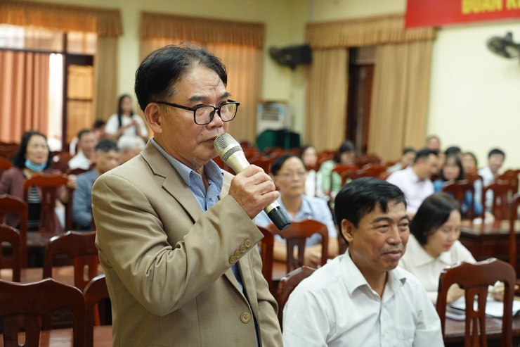 Thường Tín lấy ý kiến Nhân dân phương án tuyến tỷ lệ 1/500 Dự án trục không gian Quốc lộ 1A gắn với chỉnh trang và tái thiết đô thị.- Ảnh 5.