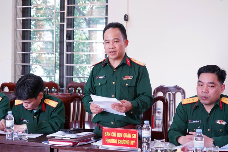 Cụm thi đua số 13, Bộ Tư lệnh Thủ đô Hà Nội tổ chức ký giao ước thi đua năm 2026- Ảnh 3.