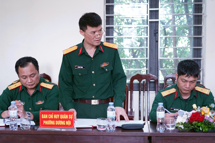 Cụm thi đua số 13, Bộ Tư lệnh Thủ đô Hà Nội tổ chức ký giao ước thi đua năm 2026- Ảnh 4.