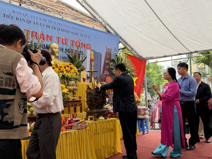 Phường Hồng Hà tổ chức ngày giỗ trận Tứ Tổng năm 2026 tại Đình Ngọc Xuyên- Ảnh 5.