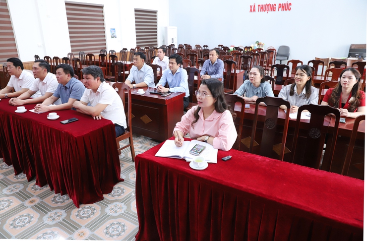 Xã Thượng Phúc tham dự Lễ khai trương " Nền tảng điều hành tập chung của Đoàn ĐBQH và HĐND 2 cấp Thành Phố Hà Nội - Một điểm đến của mọi nhiệm vụ"- Ảnh 2.