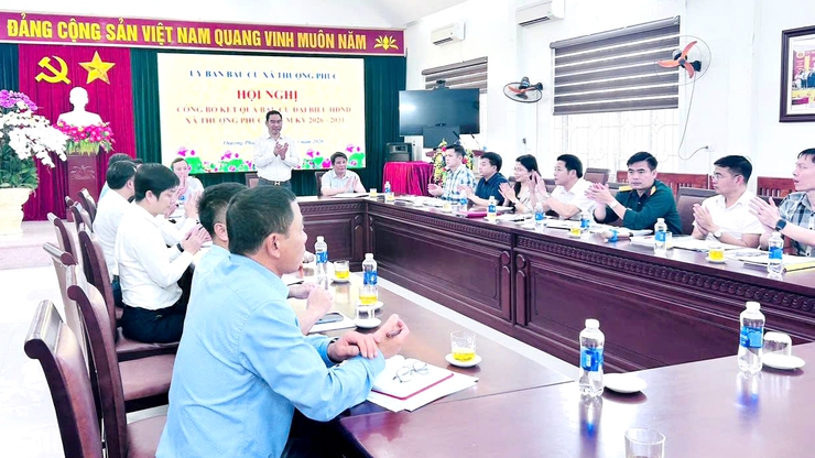 Xã Thượng Phúc công bố kết quả bầu cử đại biểu HĐND xã nhiệm kỳ 2026 – 2031- Ảnh 1.