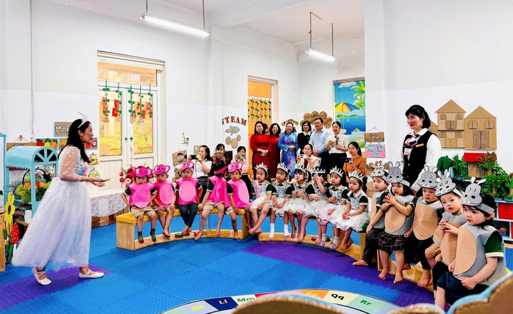 Nam Phù: Nâng cao chất lượng giáo dục mầm non qua chuyên đề lồng ghép giáo dục quyền con người- Ảnh 8.