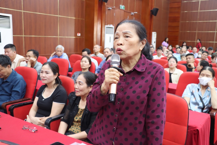 Hội nghị lấy ý kiến đối với hồ sơ phương án tuyến, tỷ lệ 1/500 dự án trục không gian Quốc lộ 1 A gắn với chỉnh trang và tái thiết đô thị.- Ảnh 6.