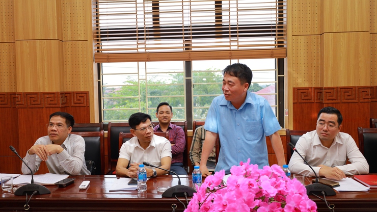 Xã Suối Hai làm việc với xã Yên Bài về tiến độ dự án cải tạo, nâng cấp đường từ Tỉnh lộ 414 đi Vườn Quốc gia Ba Vì- Ảnh 3.