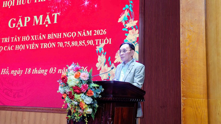 Phường Tây Hồ tổ chức gặp mặt cán bộ hưu trí năm 2026- Ảnh 2.
