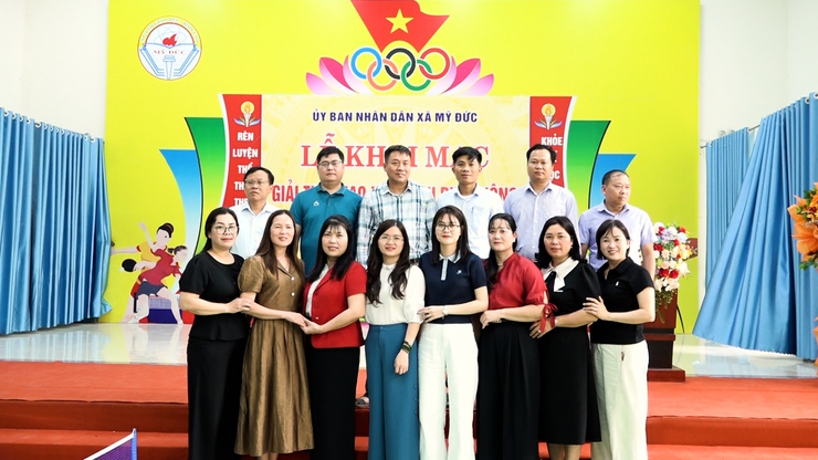 Xã Mỹ Đức khai mạc giải thể thao học sinh phổ thông năm học 2025 - 2026- Ảnh 4.