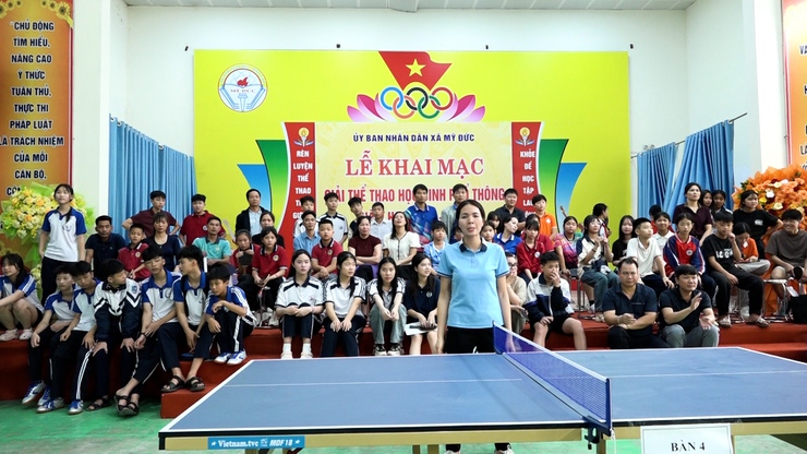 Xã Mỹ Đức khai mạc giải thể thao học sinh phổ thông năm học 2025 - 2026- Ảnh 8.