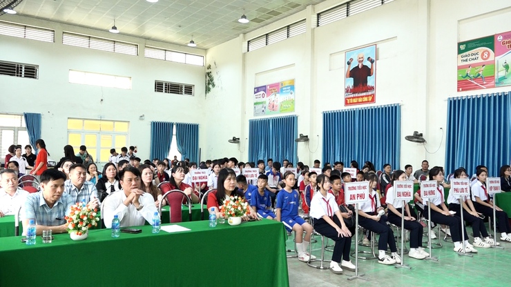Xã Mỹ Đức khai mạc giải thể thao học sinh phổ thông năm học 2025 - 2026- Ảnh 1.