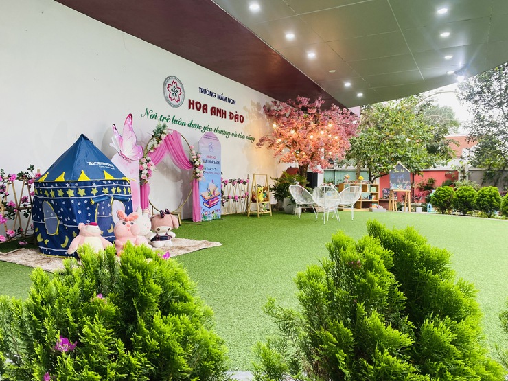 Phát triển văn hoá đọc – hình thành thói quen tốt cho trẻ em tại trường Mầm non Hoa Anh Đào- Ảnh 1.