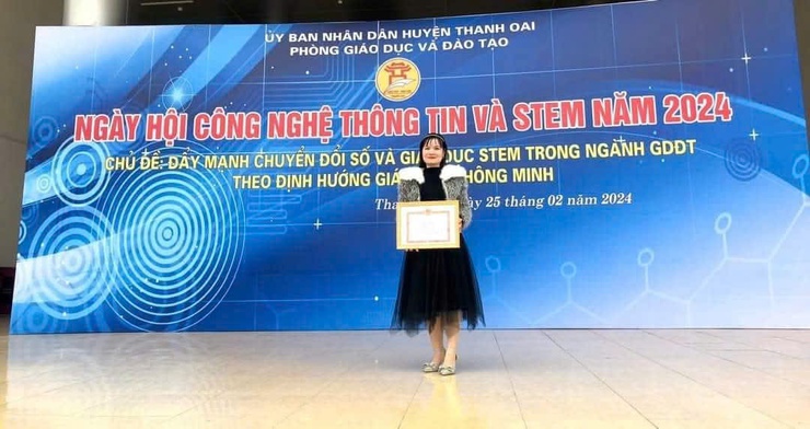 CÔ GIÁO ĐỖ THỊ THỦY – NGƯỜI GIÁO VIÊN TẬN TÂM, GIÀU LÒNG NHÂN ÁI CỦA TRƯỜNG MẦM NON CAO DƯƠNG II- Ảnh 2.