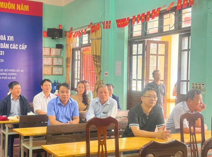 Xã Chương Dương chi trả bồi  thường, hỗ trợ GPMB dự án xây dựng Hạ tầng kỹ thuật khu đấu giá Quyền sử dụng đất ở tại thôn An Duyên.- Ảnh 4.