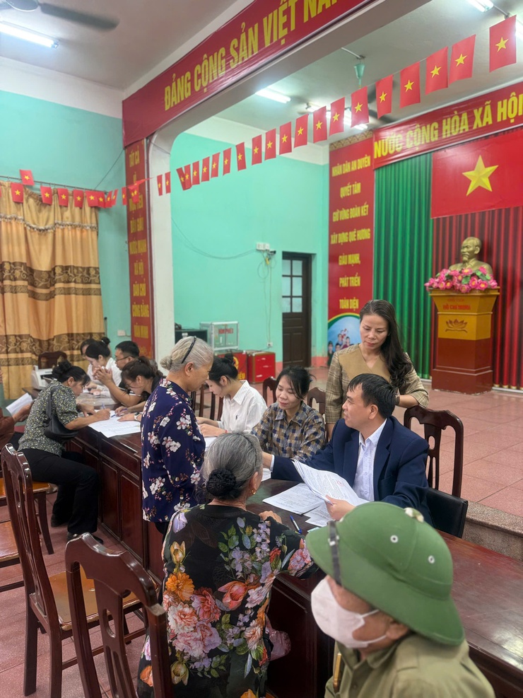 Xã Chương Dương chi trả bồi  thường, hỗ trợ GPMB dự án xây dựng Hạ tầng kỹ thuật khu đấu giá Quyền sử dụng đất ở tại thôn An Duyên.- Ảnh 3.