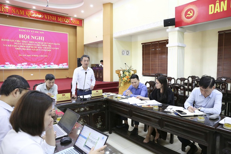 SÓC SƠN TĂNG TỐC CHUYỂN ĐỔI SỐ: TỪ “LÀM THỬ” SANG “LÀM THẬT”, ĐÁNH THẲNG VÀO HIỆU QUẢ- Ảnh 1.