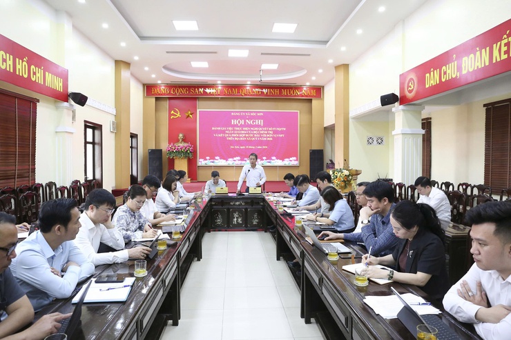 SÓC SƠN TĂNG TỐC CHUYỂN ĐỔI SỐ: TỪ “LÀM THỬ” SANG “LÀM THẬT”, ĐÁNH THẲNG VÀO HIỆU QUẢ- Ảnh 4.