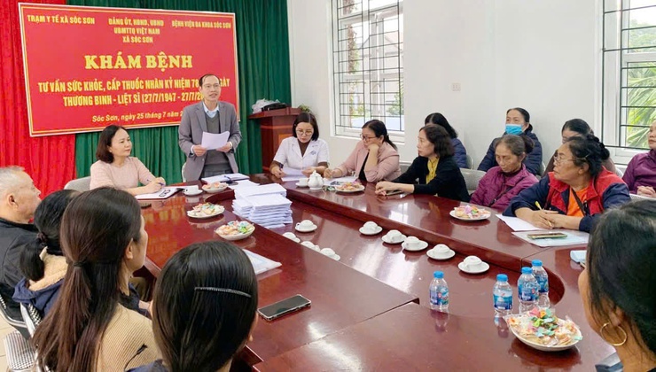 TRẠM Y TẾ XÃ SÓC SƠN: 99,97% NHÂN KHẨU ĐƯỢC QUẢN LÝ SỨC KHỎE TRÊN HỒ SƠ SỨC KHỎE ĐIỆN TỬ- Ảnh 7.