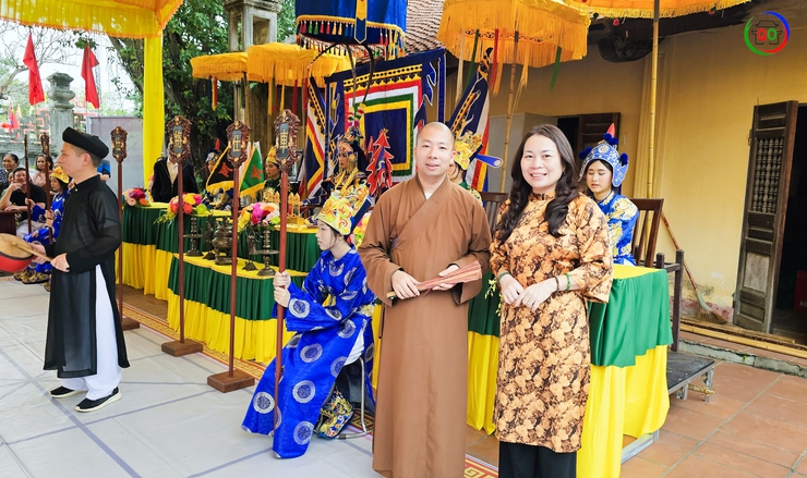 LỄ DẪN QUÂN KHAI HỘI CỜ NGƯỜI – MỞ MÀN LỄ MỘC DỤC, HỘI XUÂN THÔN NGÔ SÀI NĂM 2026- Ảnh 3.