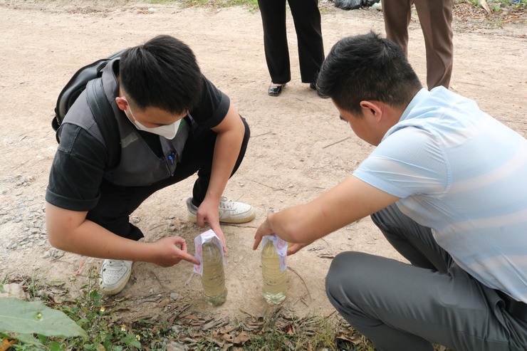 Xã Quảng Bị kiểm tra công tác chấp hành pháp luật tại 2 cơ sở chăn nuôi trên địa bàn thôn Lương Xá- Ảnh 3.