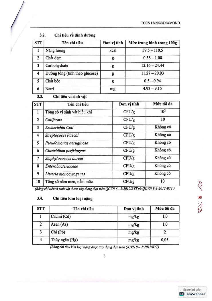 Bản tự công bố sản phẩm Trà sữa cốm- Ảnh 4.
