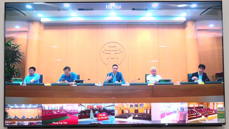 Xã Thạch Thất Tham Dự Hội Nghị Trực Tuyến Lấy Ý Kiến Quy Hoạch Thủ Đô Tầm Nhìn 100 Năm- Ảnh 2.