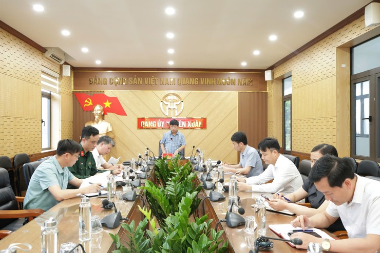 Xã Yên Xuân: Hội nghị giao ban Ban chỉ đạo Chương trình số 04- Ảnh 6.