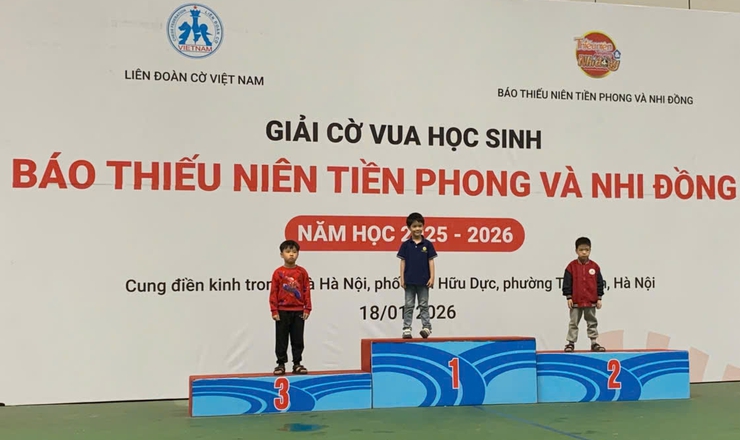 Nguyễn Minh Vũ - Gương học sinh chăm ngoan, lễ phép, nuôi dưỡng đam mê cờ vua từ những điều giản dị- Ảnh 3.