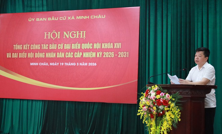 Minh Châu trọn vẹn ngày hội bầu cử – mở ra chặng đường phát triển mới.- Ảnh 1.