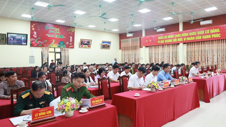 Minh Châu trọn vẹn ngày hội bầu cử – mở ra chặng đường phát triển mới.- Ảnh 2.