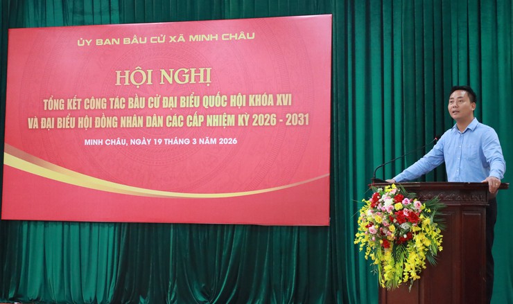 Minh Châu trọn vẹn ngày hội bầu cử – mở ra chặng đường phát triển mới.- Ảnh 3.