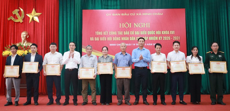 Minh Châu trọn vẹn ngày hội bầu cử – mở ra chặng đường phát triển mới.- Ảnh 4.