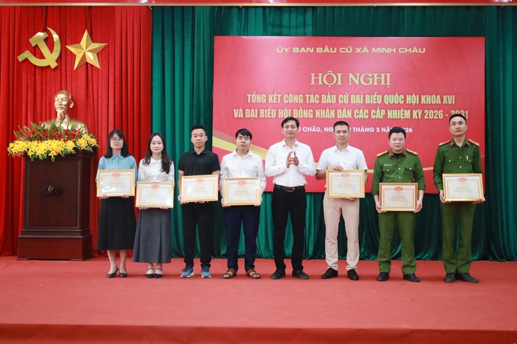 Minh Châu trọn vẹn ngày hội bầu cử – mở ra chặng đường phát triển mới.- Ảnh 6.