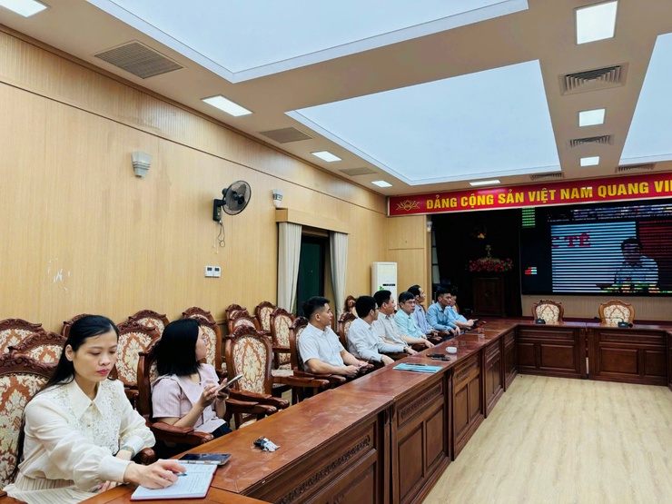 Uỷ ban MTTQ Hoài Đức dự hội nghị trực tuyến thông tin tình hình thời sự Quý I năm 2026- Ảnh 3.