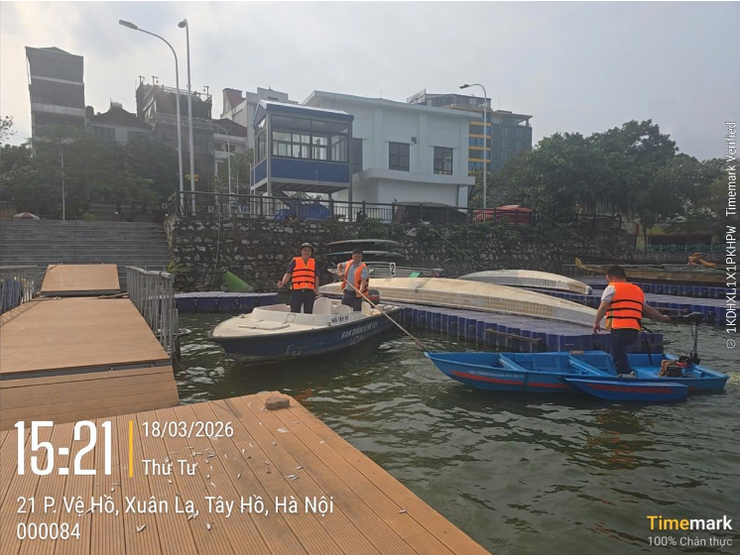 Phường Tây Hồ:Triển khai dự án nạo vét, cải tạo môi trường Hồ Tây quy mô lớn- Ảnh 1.