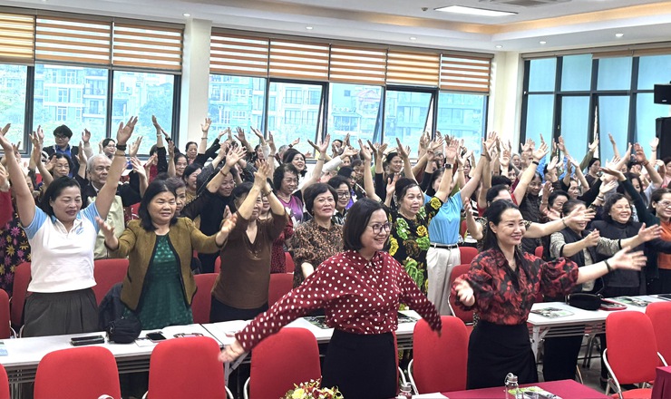 Phường Ba Đình lan tỏa thông điệp Ngày Quốc tế Hạnh phúc 20/3: Chung tay xây dựng “Hạnh phúc cho mọi gia đình”- Ảnh 3.