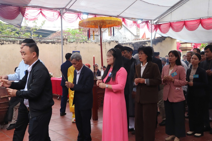 LÀNG TÒNG THÁI LONG TRỌNG TỔ CHỨC LỄ HỘI TRUYỀN THỐNG LÀNG VĂN HÓA NĂM 2026- Ảnh 6.