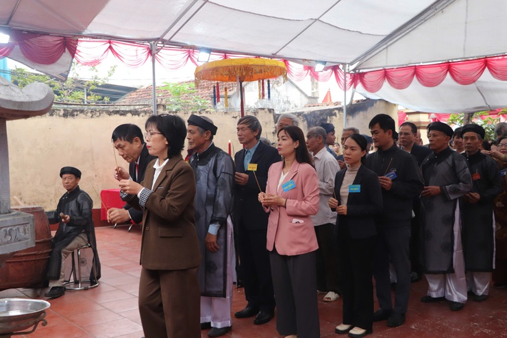 LÀNG TÒNG THÁI LONG TRỌNG TỔ CHỨC LỄ HỘI TRUYỀN THỐNG LÀNG VĂN HÓA NĂM 2026- Ảnh 7.