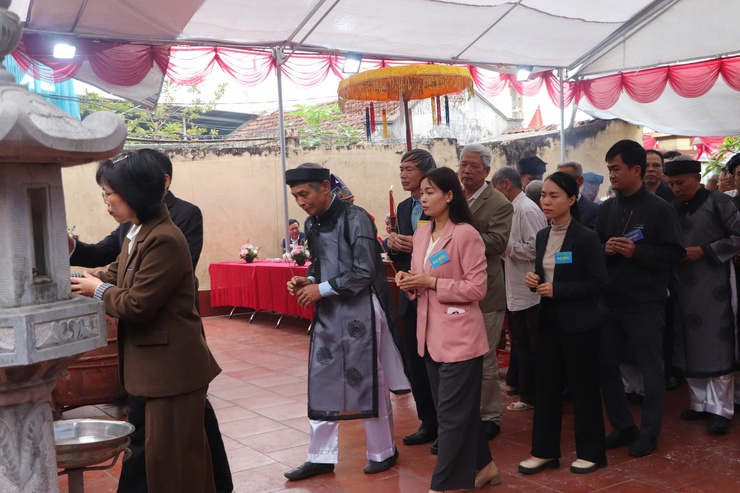 LÀNG TÒNG THÁI LONG TRỌNG TỔ CHỨC LỄ HỘI TRUYỀN THỐNG LÀNG VĂN HÓA NĂM 2026- Ảnh 8.