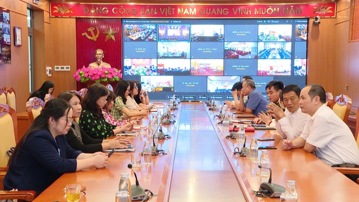 Xã Thanh Trì dự trực tuyến Khai trương nền tảng Điều hành tập trung của Đoàn ĐBQH và HĐND 2 cấp Thành phố – “Một điểm đến của mọi nhiệm vụ”- Ảnh 3.