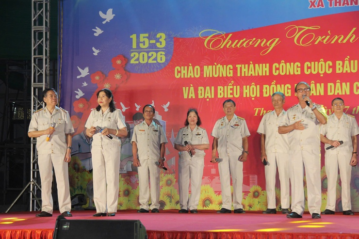 XÃ THANH TRÌ: CHƯƠNG TRÌNH VĂN NGHỆ CHÀO MỪNG THÀNH CÔNG CUỘC BẦU CỬ ĐẠI BIỂU QUỐC HỘI KHÓA XVI VÀ ĐẠI BIỂU HĐND CÁC CẤP NHIỆM KỲ 2026 – 2031- Ảnh 6.