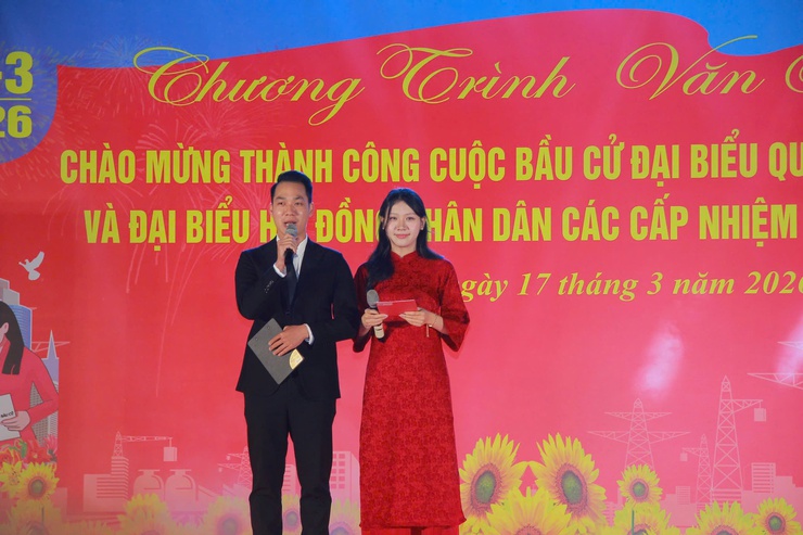 XÃ THANH TRÌ: CHƯƠNG TRÌNH VĂN NGHỆ CHÀO MỪNG THÀNH CÔNG CUỘC BẦU CỬ ĐẠI BIỂU QUỐC HỘI KHÓA XVI VÀ ĐẠI BIỂU HĐND CÁC CẤP NHIỆM KỲ 2026 – 2031- Ảnh 14.