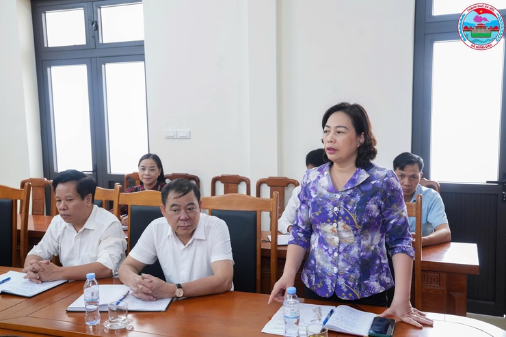 XÃ HƯNG ĐẠO TỔ CHỨC HỘI NGHỊ THÔNG QUA DỰ THẢO BIÊN BẢN TỔNG KẾT CUỘC BẦU CỬ- Ảnh 2.