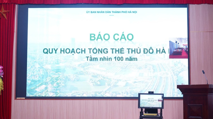 Xã Tây Phương tham dự hội nghị trực tuyến lấy ý kiến Quy hoạch chung Thủ đô Hà Nội tầm nhìn 100 năm- Ảnh 3.