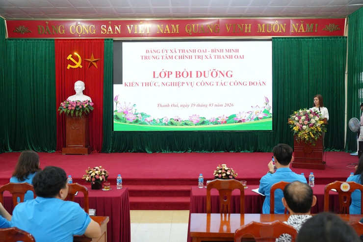 Bồi dưỡng kiến thức, nghiệp vụ công tác công đoàn- Ảnh 3.