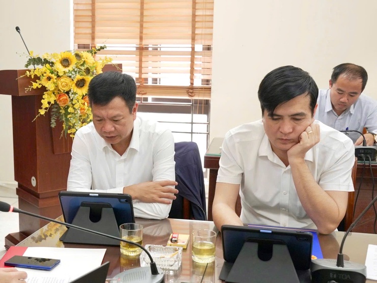 Hội nghị giao ban BCĐ công tác bồi thường hỗ trợ và tái định cư các dự án trên địa bàn xã- Ảnh 3.