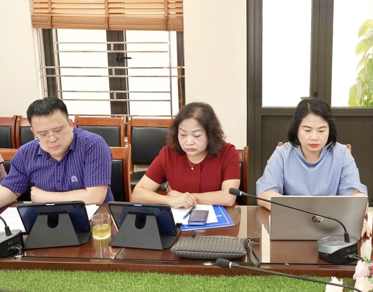 Hội nghị giao ban BCĐ công tác bồi thường hỗ trợ và tái định cư các dự án trên địa bàn xã- Ảnh 4.