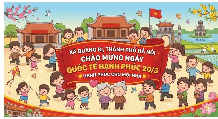 Hưởng ứng Ngày Quốc tế Hạnh phúc (20/3): Chung tay xây dựng gia đình hạnh phúc, văn minh- Ảnh 1.
