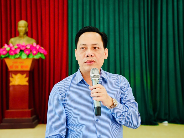 Tam Hưng đối thoại với Nhân dân thôn Thạch Nham về công tác giải phóng mặt bằng Dự án Khu đô thị thể thao Olympic- Ảnh 1.