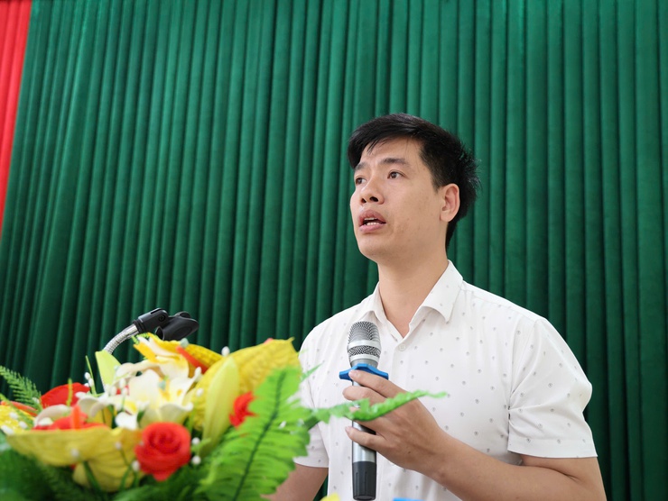 Đối thoại với Nhân dân thôn Úc Lý về công tác giải phóng mặt bằng Dự án Khu đô thị thể thao Olympic- Ảnh 1.