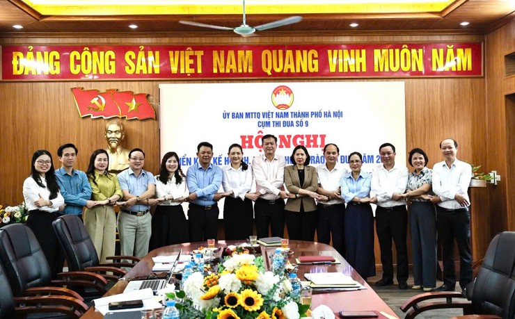 CỤM THI ĐUA SỐ 09 MTTQ TP HÀ NỘI TRIỂN KHAI KẾ HOẠCH VÀ KÝ KẾT PHONG TRÀO THI ĐUA NĂM 2026- Ảnh 3.