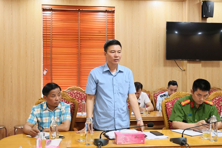 Đoàn kiểm tra liên ngành của Sở nông nghiệp và môi trường Hà Nội làm việc với đại diện 4 xã, phường về công tác quản lý hoạt động giết mổ, vận chuyển, kinh doanh động vật và sản phẩm động vật - Ảnh 3.